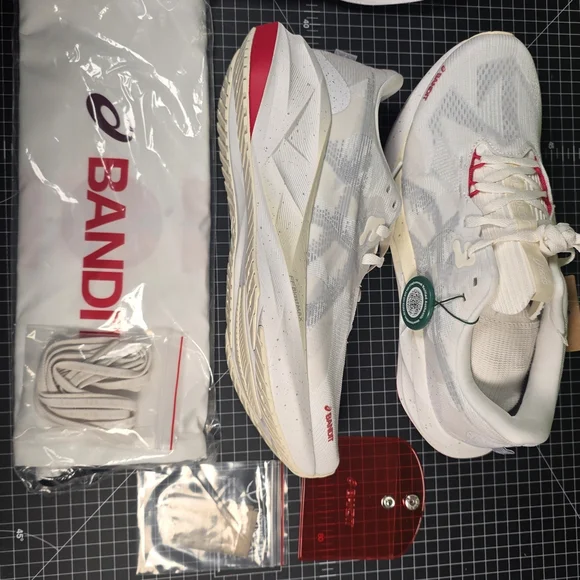 Asics Novablast 5 X BANDIT (Collaboration) LUCENT WHITE